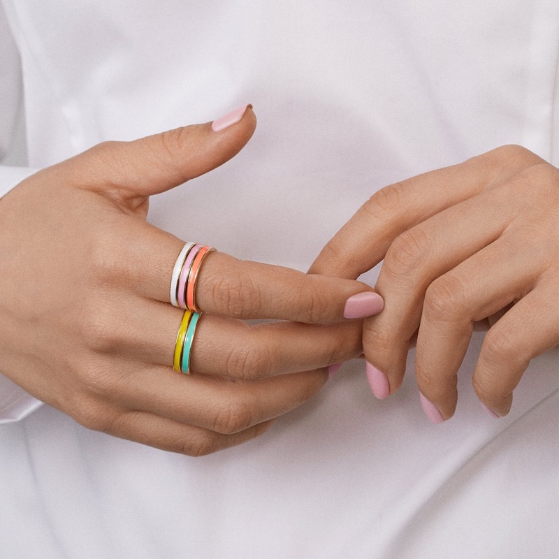 Colorful Stackable Rings